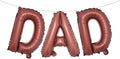 16 INCH DAD Multicolor optional Foil Letter Balloon 16" Happy Father's Day Best by RUIANSI