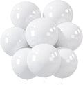 LovesTown 18 Inch White Large Balloons, Wedding Baby Shower Anniversary by Lovestown