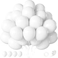 White Balloons 12 Inch 60 PCS White Latex Balloons by Searchbyoccasioncolorsize