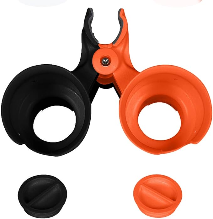 Patented Clamp On Boat Cup Holder |Multifunction Dual Drink Caddy - Image 4