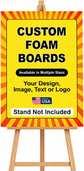 Custom Poster Boards by DC | Personalized Foam Core Display Sign Printing by DreamController