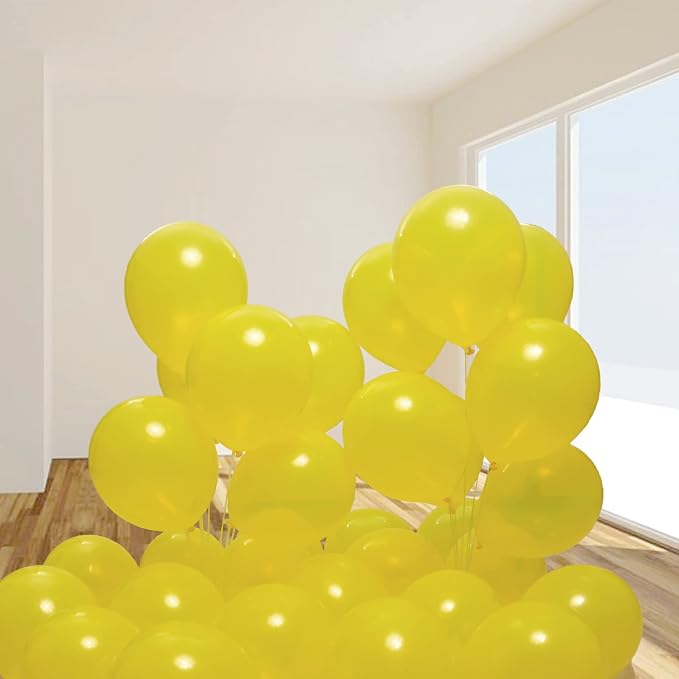 300 pack Yellow Balloons 12 Inch Yellow Latex Balloon Bulk - Image 5