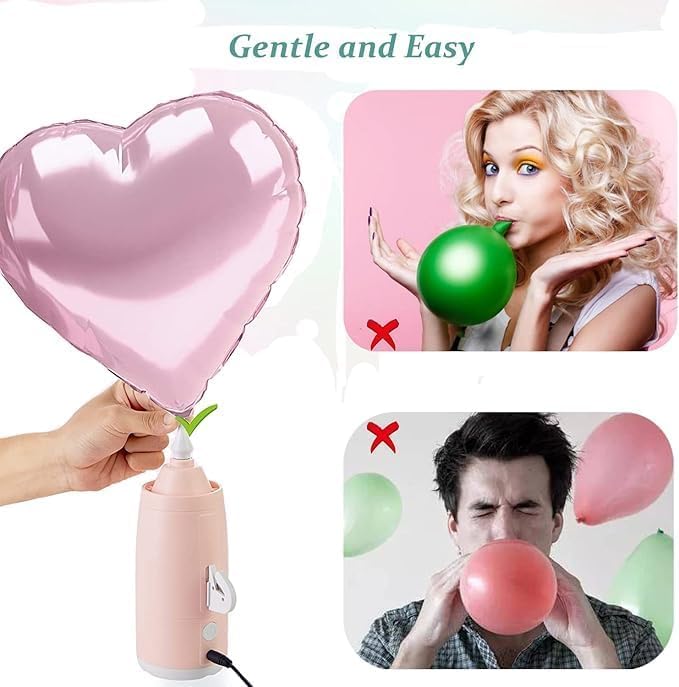 Electric Balloon Pump with Ball Needle, Balloon Inflator - Image 4