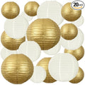 20Pcs Paper Lanterns Decorative by Partiazy