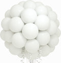 White Balloons Birthday Party Balloons by Unknown