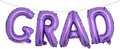 Foil Balloons Congrats Graduation Party Balloons Congratulations Letter Grad by RUIANSI
