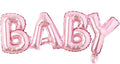 Boy girl connection Letter foil balloons children party decoration birthday by REIANS