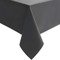 Hiasan Grey Tablecloth for Rectangle Tables - Waterproof and Spillproof Washable Fabric Table Cloth for Dining Room Kitchen Party, 60 x 102 Inch