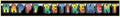 Beistle Happy Retirement Streamer, 5-Inch by 5-Feet by Beistle