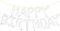 LIOZEOKUN Happy Birthday Balloon Letters 16 inch Mylar Foil Birthday Balloons by LIOZEOKUN