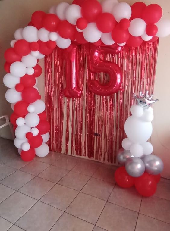 Red Number 6 Balloon 40 Inch - Image 7