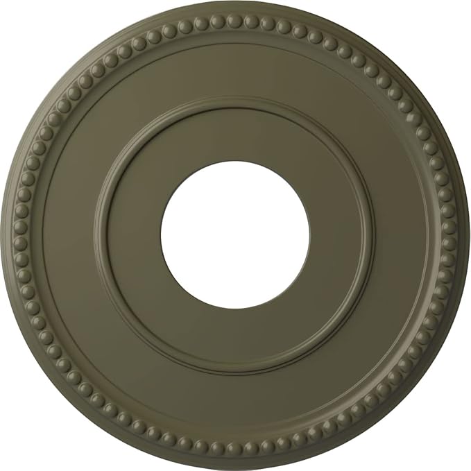 Ekena Millwork CM12BRPTF 12 1/2"OD X 3 7/8"ID X 3/4"P Bradford Ceiling by EkenaMillwork