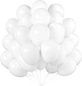 10 Inch White Balloons by KALOR