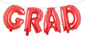 Foil Balloons Congrats Graduation Party Balloons Congratulations Letter Grad by RUIANSI
