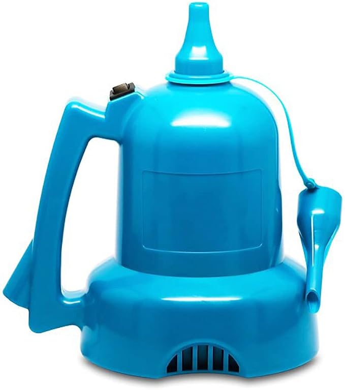 PMU Electric Balloon Inflator Pump 120V, Premium Dual Nozzle Air Blower by PMU