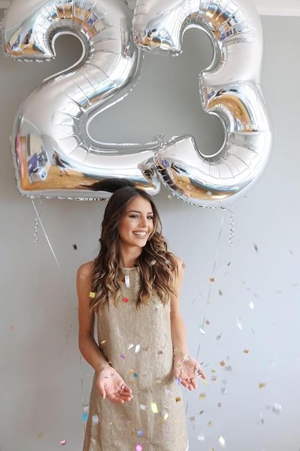10 Balloon Numbers 40Inch for 10th Year Old Birthday Decorations, Inflation - Image 4
