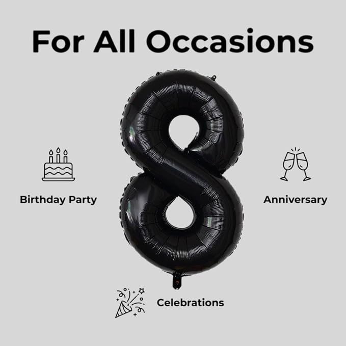Number 18 Balloon Foil Mylar Balloons - Image 5