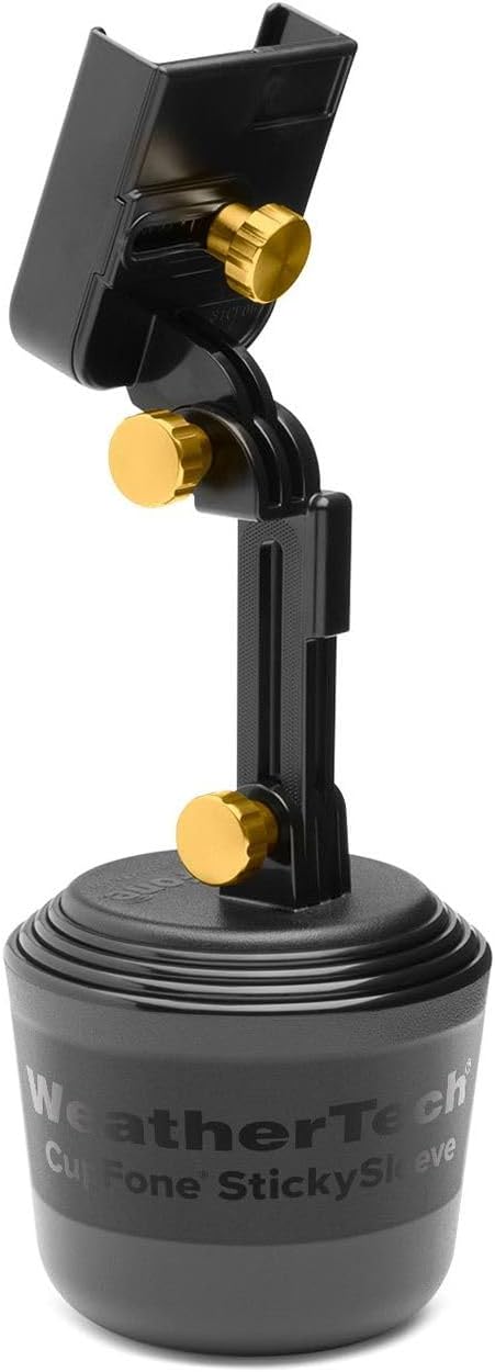 WeatherTech CupFone with Extension – Adjustable, Universal Cup Holder Cell by WeatherTech
