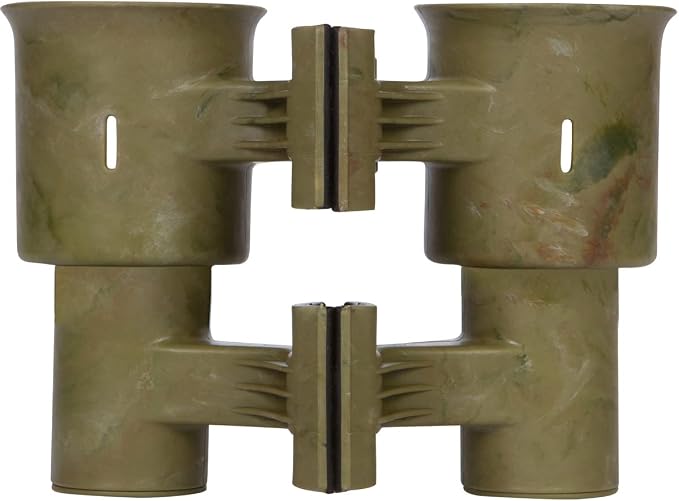 Patented Boat Cup Holder, Clamp on Portable Storage Caddy Securely Holds 2 - Image 3