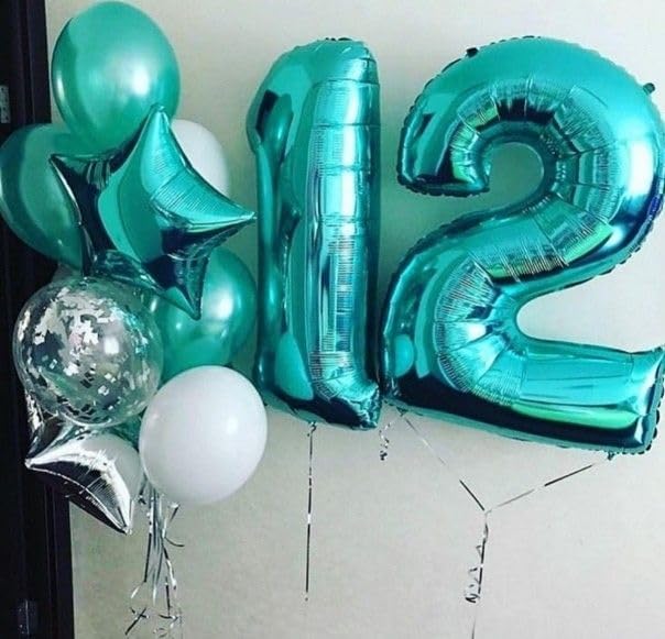 Number 1 Balloons 40 Inch for 1st 11 Birthday Party Decorations, - Image 4