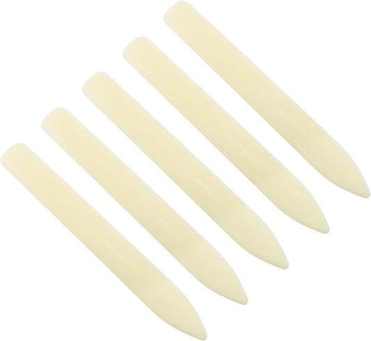 E-outstanding 5PCS ABS Bone Folder Paper Creaser Set Paper Creaser Bone Folder Tool Embossing Folders Bone Folder Tool Creaser Crafting Tool for DIY Handmade Burnishing Bookbinding and Paper Crafts