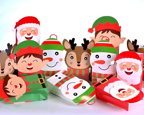 316Pcs Christmas Party Favors, Birthday Party Supplies Decor, Goodie Bag Stuffers, Advent Calendar Pinata Fillers, Treasure Box, Classroom Rewards Prize, Stocking Stuffers for Kids (Christmas) - Image 3