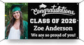 Personalized Graduation Photo Vinyl Banner Sign by Milweb1LLC