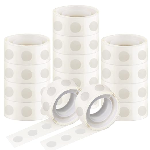 Glue Points, Art Craft, Party Supplies 100 Pcs/Roll by Surard