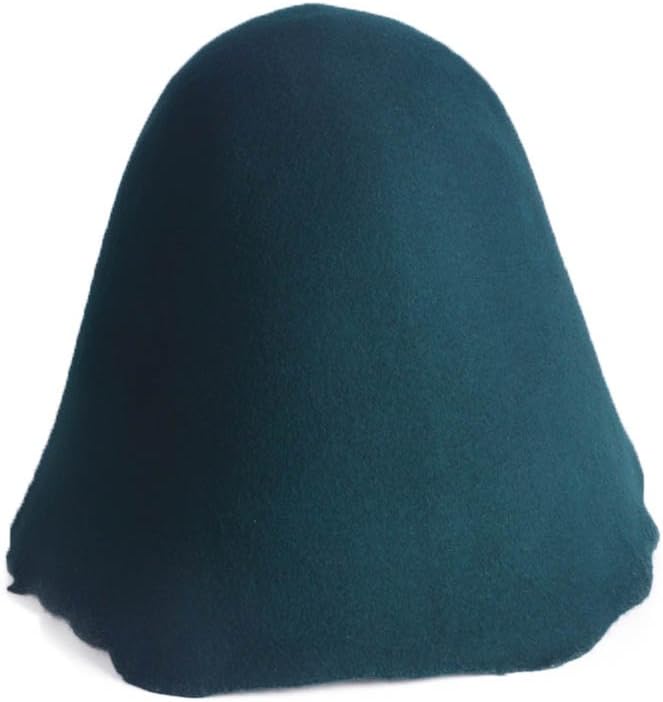 Wool Felt Cone Cloche Hood Millinery Hats Fascinators Block Base Body B107 by Lawliet