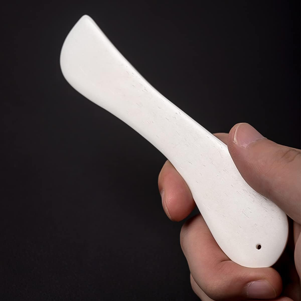 WUTA 100% Genuine Bone Folders Creaser Crafts Scoring Folding Creasing Origami Paper Creaser Crafting Tool for DIY Handmade Burnishing Bookbinding (5 Packs Arc Shape)