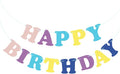 Happy Birthday Banner | Colorful Birthday Party Banner | Birthday Decorations | by BIEUFBJI