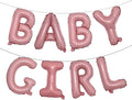 16 inch Baby Boy Girl Banner Foil Letter Balloons Garland by RUIANSI