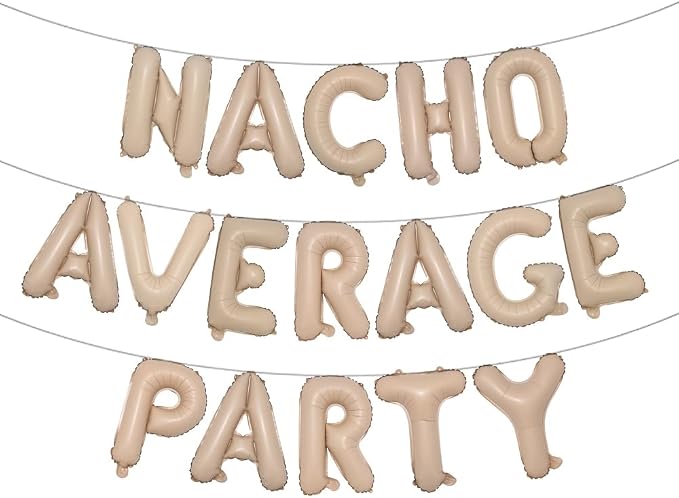 Nacho Average Party Decoration by RUIANSI