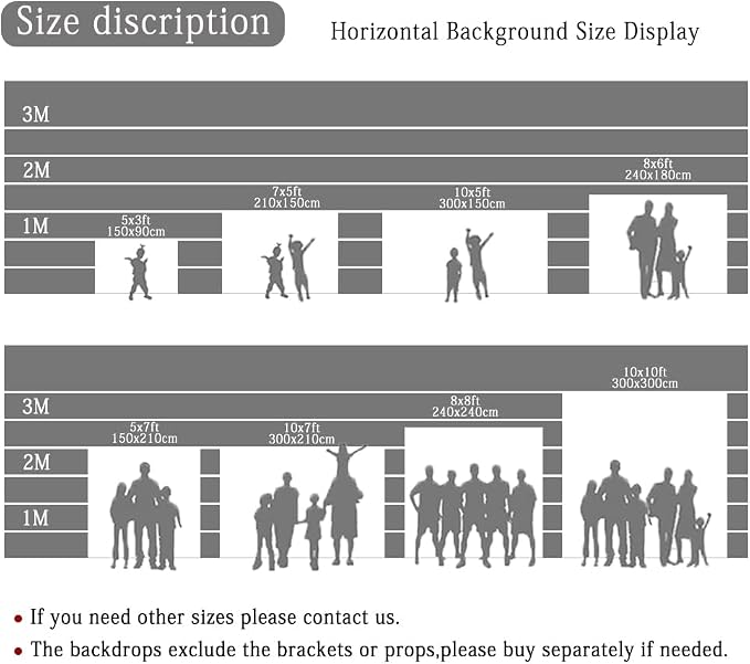AIBIIN 7x5ft Mr and Mrs Custom Backdrop - Image 3