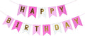 Happy Birthday Banner Birthday Party Supplies by GLASNES