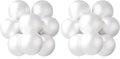 LovesTown 15PCS Pearl White Party Balloons, 18inch Latex Balloons Garland Arch by Lovestown