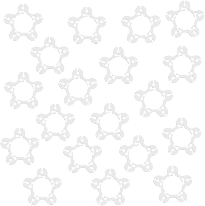 XMHBG 100 Pcs Balloon Rings, Balloon Arch Clips & Connectors – Reusable by XMHBG