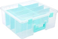 BTSKY Clear Plastic Dividing Storage Box by BTSKY