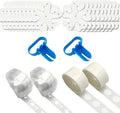 PayPie 20 Pcs Balloon Flower Arch Clips, 32Ft Balloon Tape Strip, Balloon Arch by PayPie
