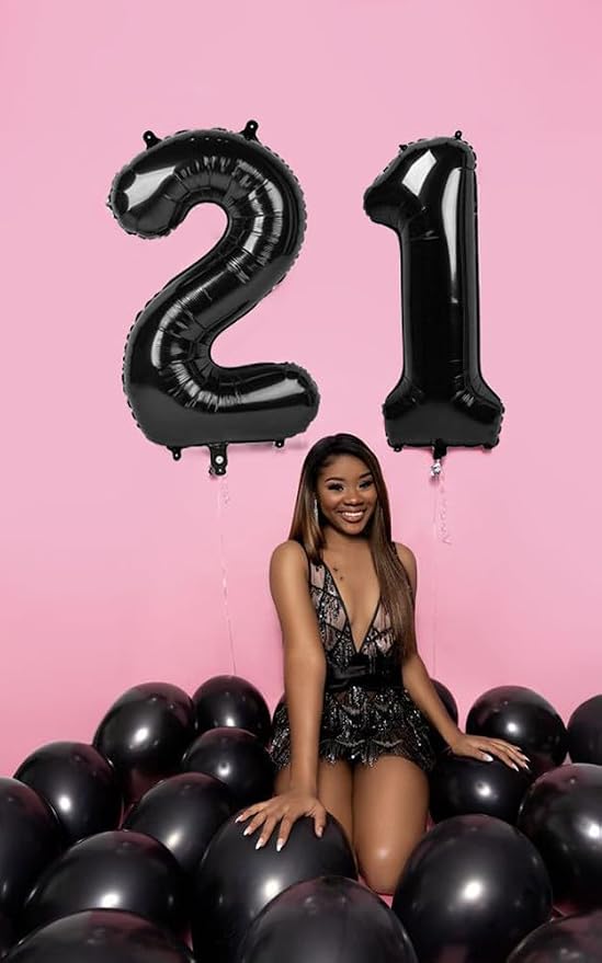 12 Balloon Numbers 40Inch for 12th Year Old Birthday Decorations, Inflation - Image 2