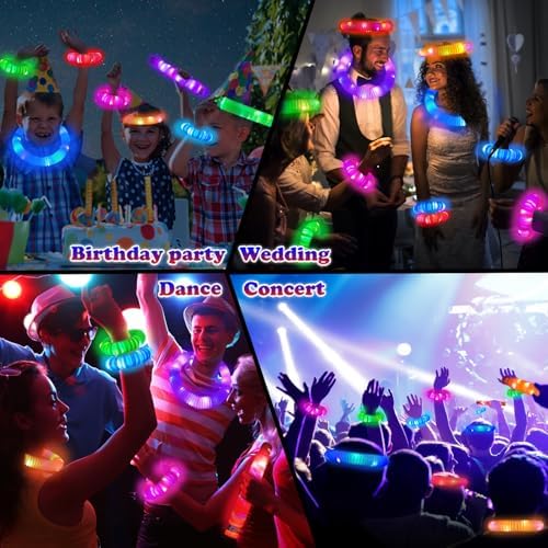 Halloween Glow Sticks for Kids 12-96 PCS,Glow in Dark Party Favor Supplies - Image 6