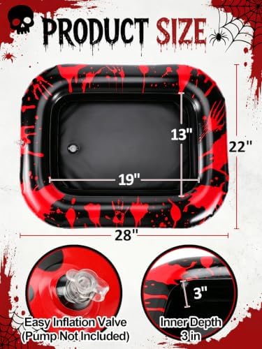Cosweet Halloween Ice Serving Bar Party Supplies, 28'' x 22'' - Image 5