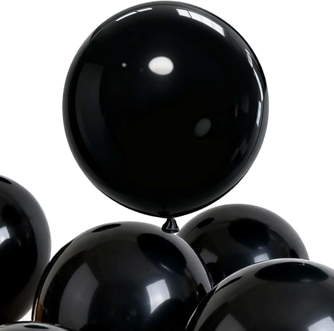 30 Pack Black Balloons 36 Inch Black Latex Party Large Balloon Bulk by ZWZLIULIAN