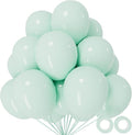 110pcs Pastel Green Balloon 12 Inch, Pastel Green Latex Balloons by KUULBELAballoons