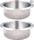 Zpana 2PCS 4.13 x 3.35 x 2.17 Inch Car Cup Holder Stainless Steel | Drop in by Unknown