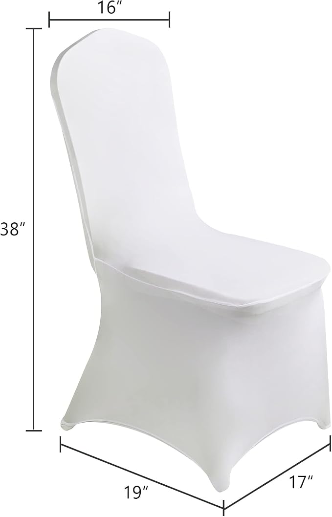 SUPERO Waterproof Spandex Chair Cover 25PCS, Stretch Dining Chair Covers - Image 3