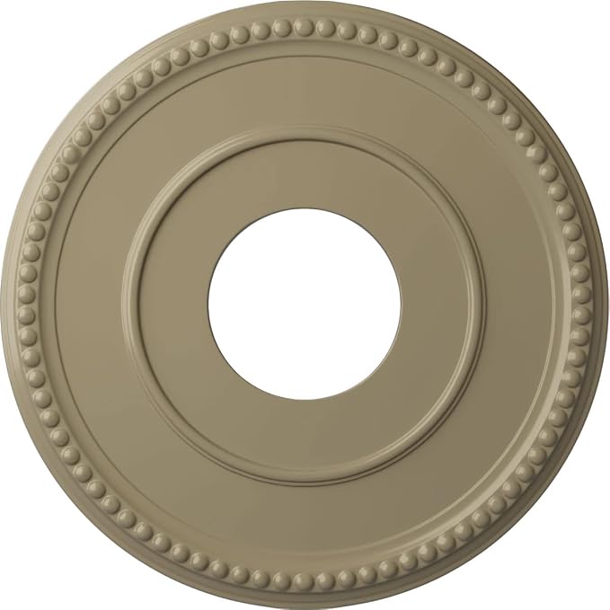 Ekena Millwork CM12BRGDF 12 1/2"OD X 3 7/8"ID X 3/4"P Bradford Ceiling by EkenaMillwork