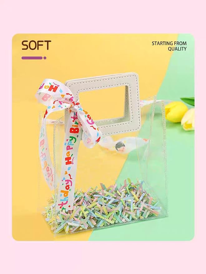 24 Yard Happy Birthday Ribbon Gift Wrapping Crafts Party Decoration Colorful - Image 2