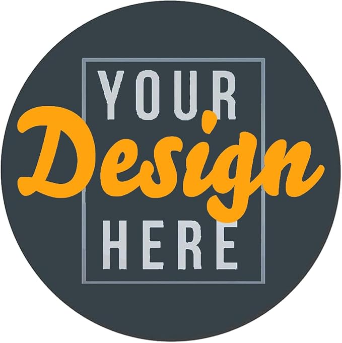 Custom Stickers for Weddings, Birthdays & Businesses - Personalized Labels with Your Logo - Waterproof, Fade and Heat Resistant - Pack of 100-1000 (Custom Image, 3 Inch)