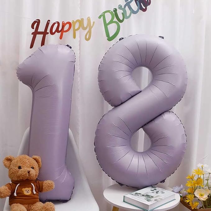 Light Purple 8 Balloon - Image 4